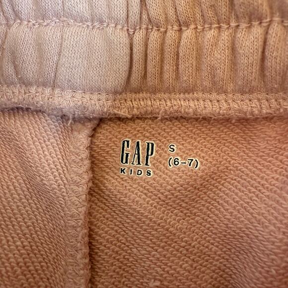 Gap Kids Pink VinatgeSoft Hoodie & Baggy Wide Leg Sweatpants S (6-7) - Picture 13 of 15